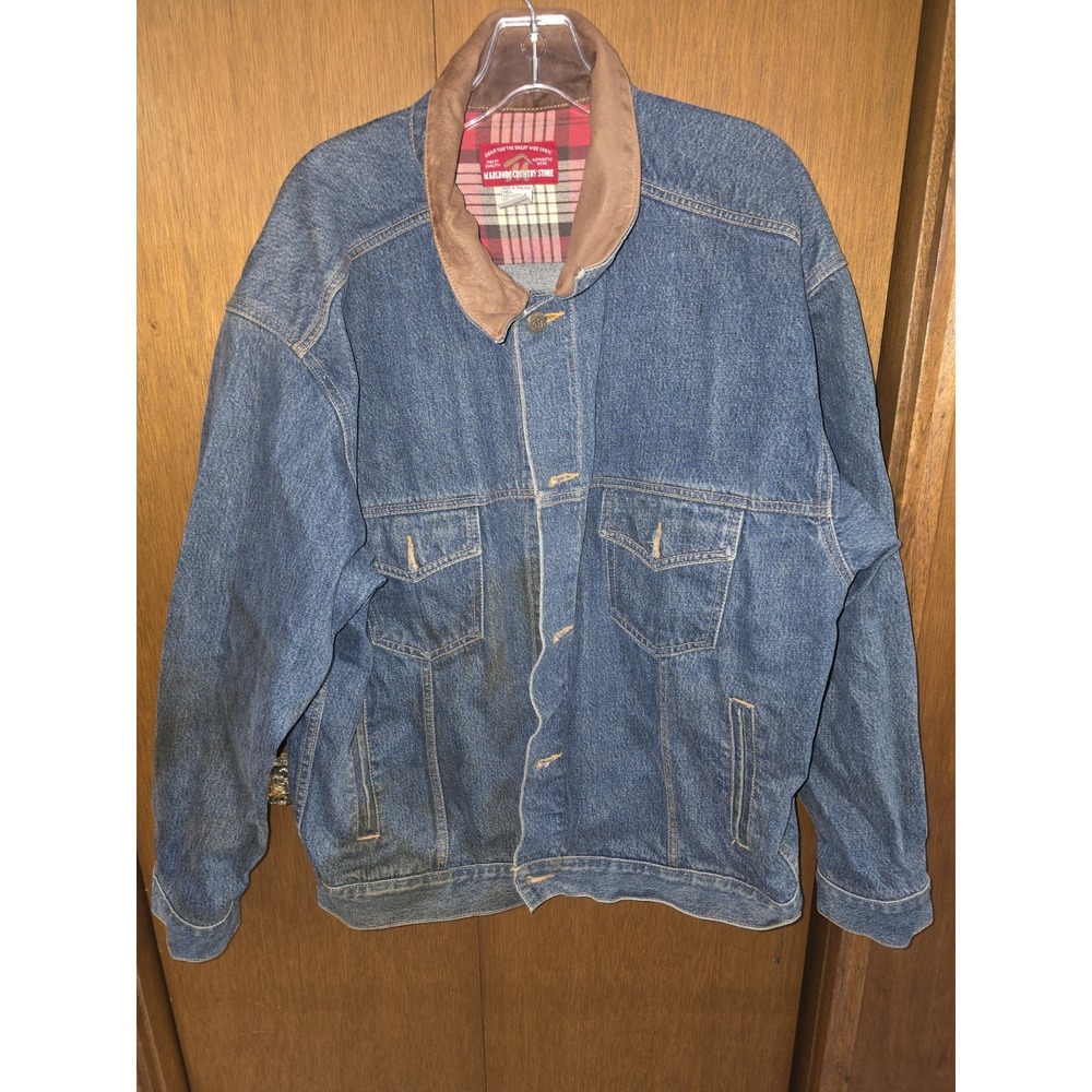 Vintage‎ Marlboro Country Store jean jacket **See Pictures**